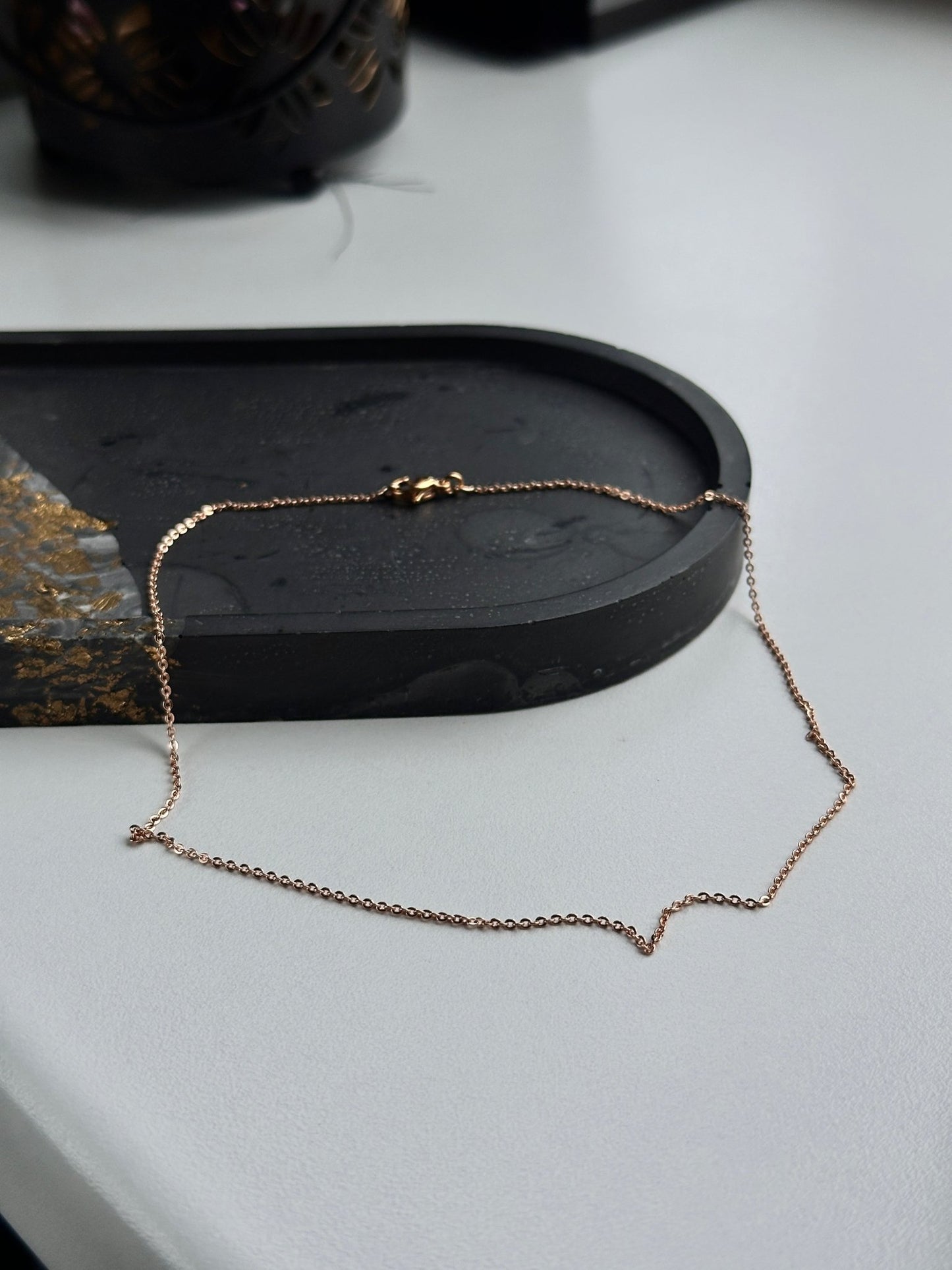 Kett 35cm (peen) kullatud ehted naistele