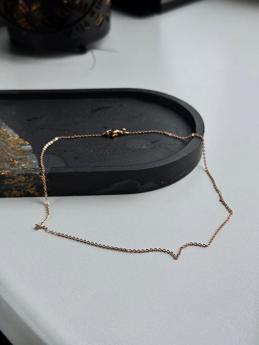 Kett 35cm (peen) kullatud ehted naistele
